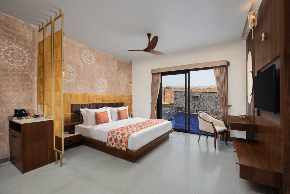 Luxury Room with Plunge Pool | Bookmark Resorts, Jogi Mahal, Ranthambore